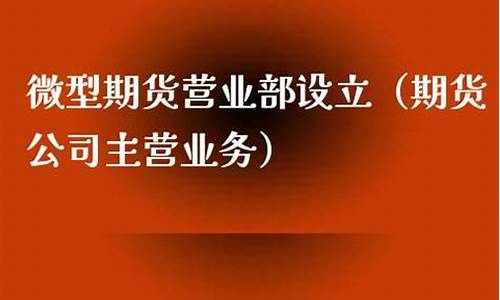设立期货公司营业部(设立期货公司营业部的条件)_https://www.hhdlqc.com_郑商所_第1张