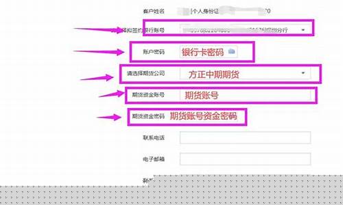 期货银期转账怎么开通(期货如何银证转账)_https://www.hhdlqc.com_上期所_第1张