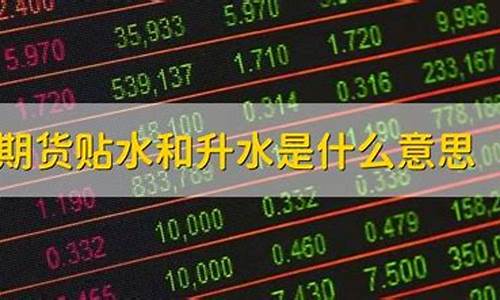 期货贴水是什么意思(什么叫期货贴水)_https://www.hhdlqc.com_中金所_第1张