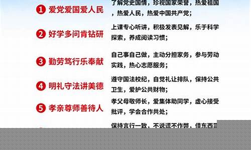 小学生守则大全(小学生守则手抄报图片大全)_https://www.hhdlqc.com_郑商所_第1张