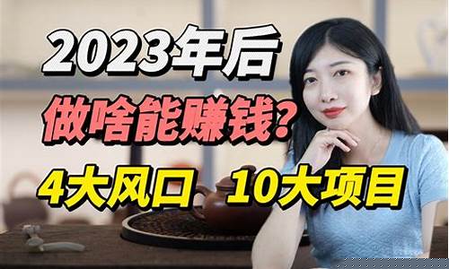 2023赚钱风口创业项目(2023年做什么赚钱)_https://www.hhdlqc.com_广期所_第1张